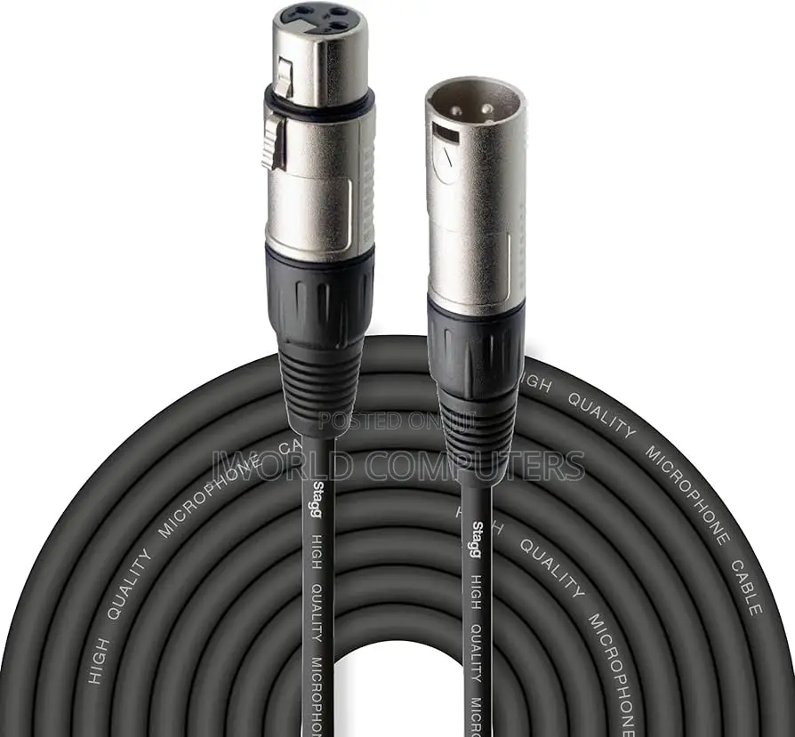 XLR Male-Female 10m