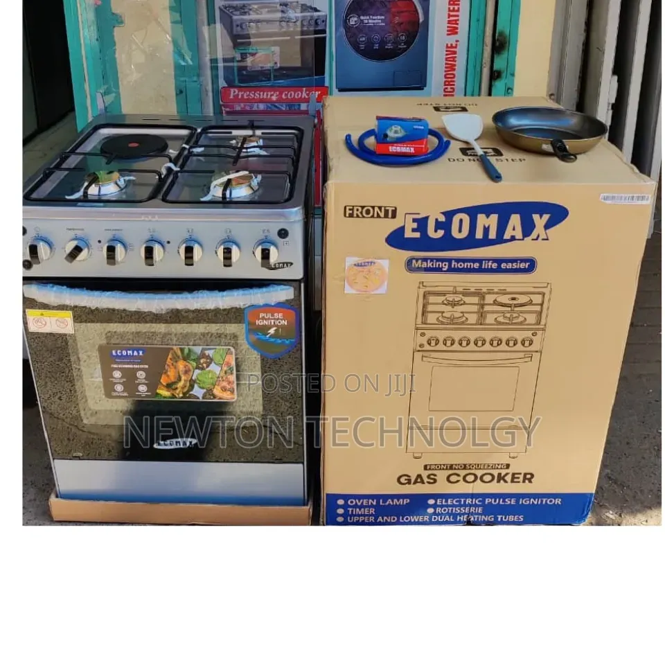 60*60 Ecomax 3+1 Standing Cooker 
With Electric Oven
