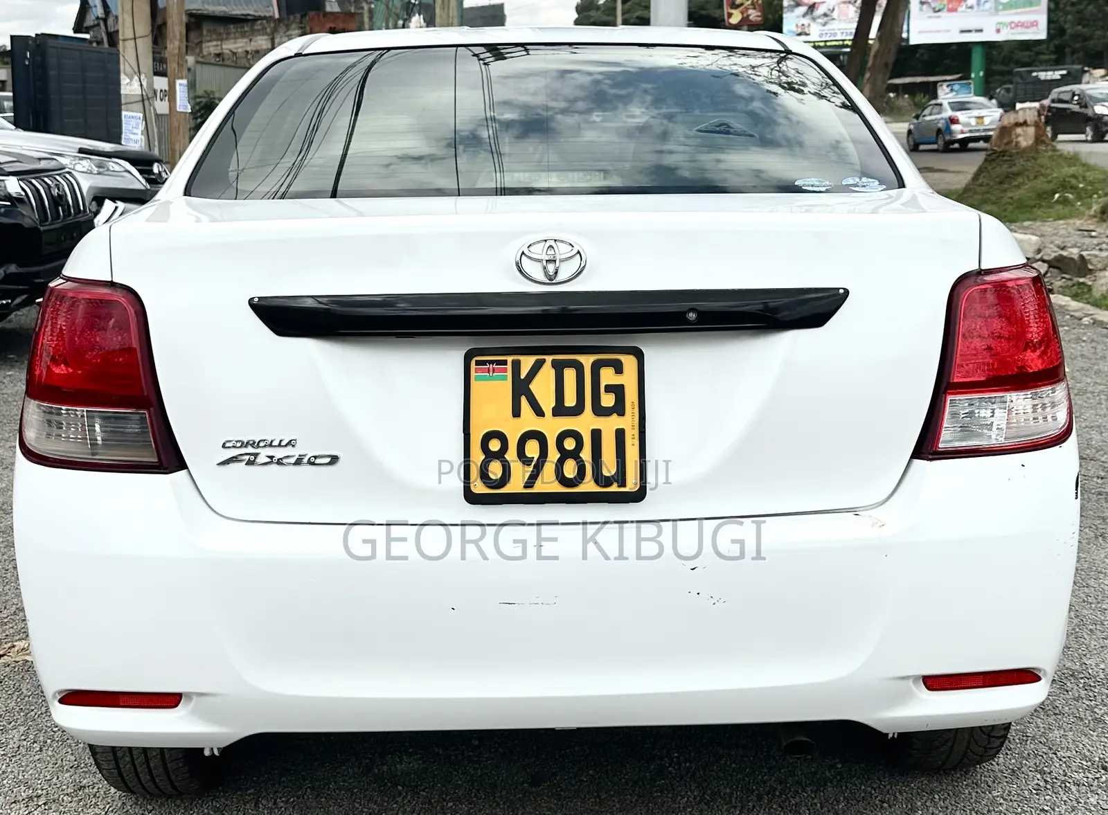Toyota Axio 2014 White