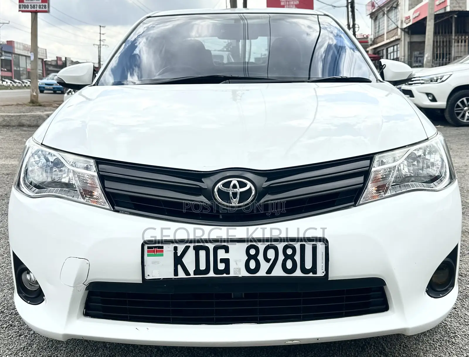 Toyota Axio 2014 White