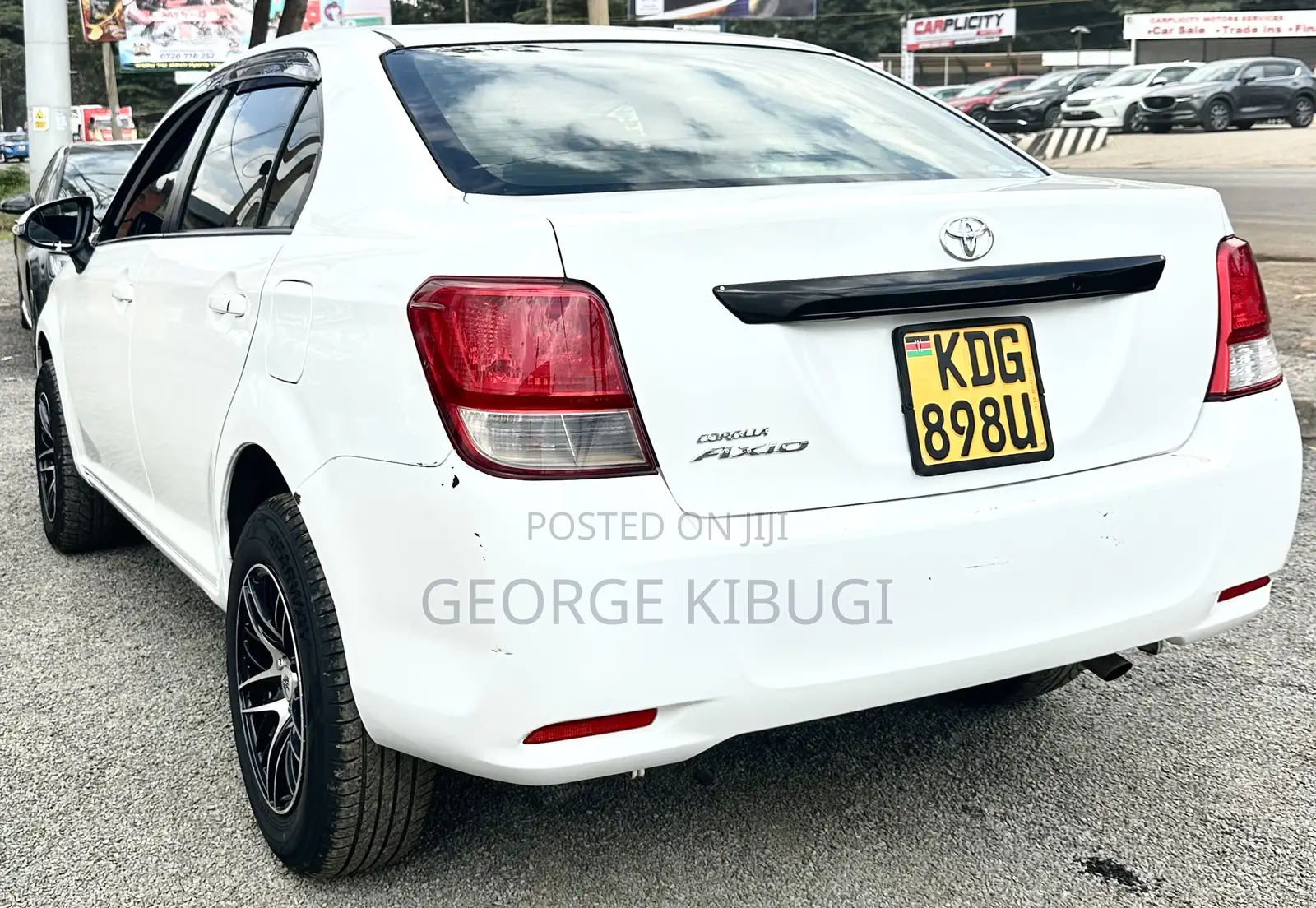 Toyota Axio 2014 White