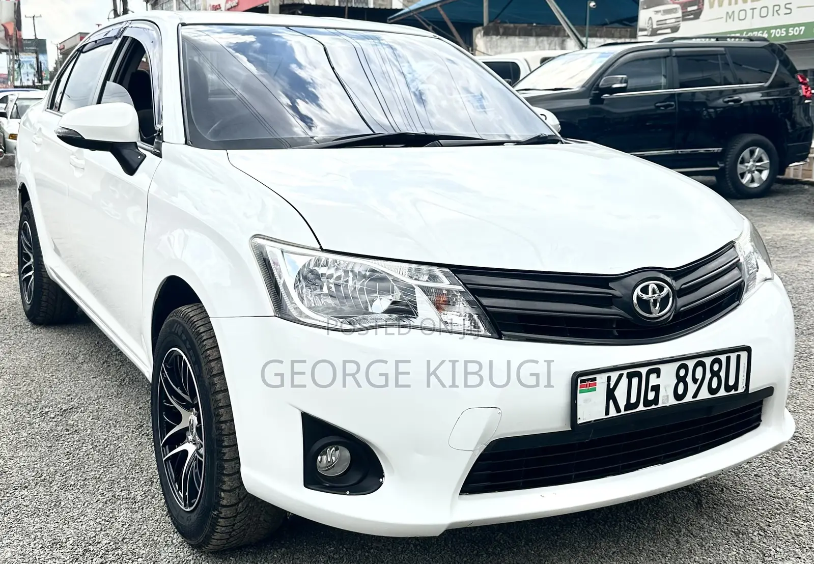 Toyota Axio 2014 White