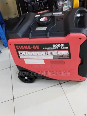 Cigma-Uk 6000i Petrol Inverter Silent Generator.