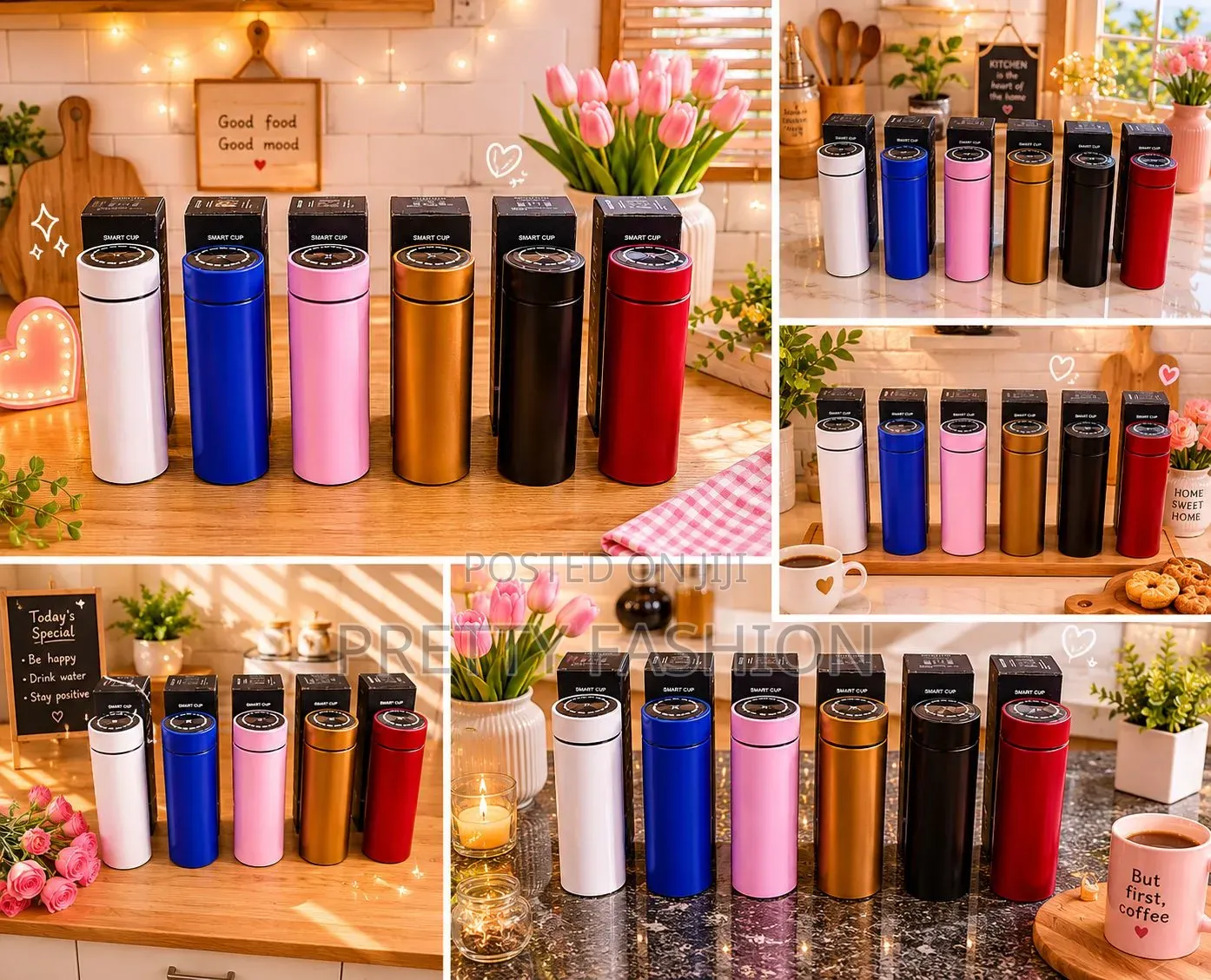 Digital Temperature Display Thermometer Thermocup* Capacity:500 Ml