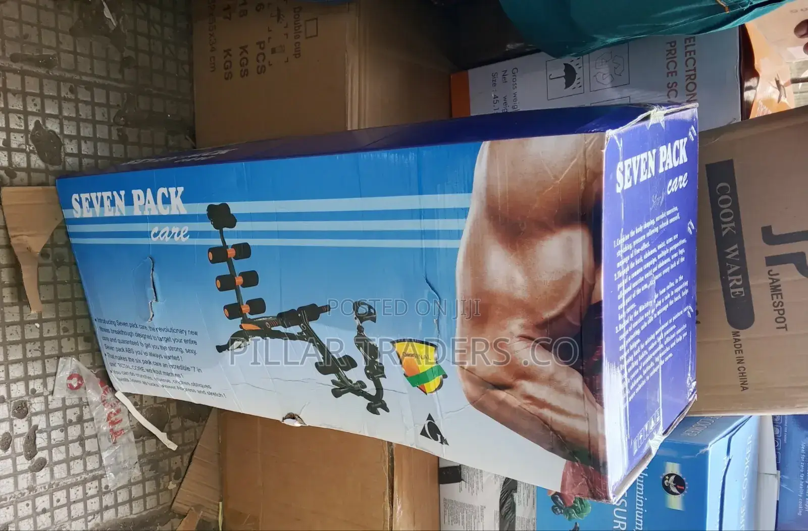 Sit-Up Bench With Resistance Bands