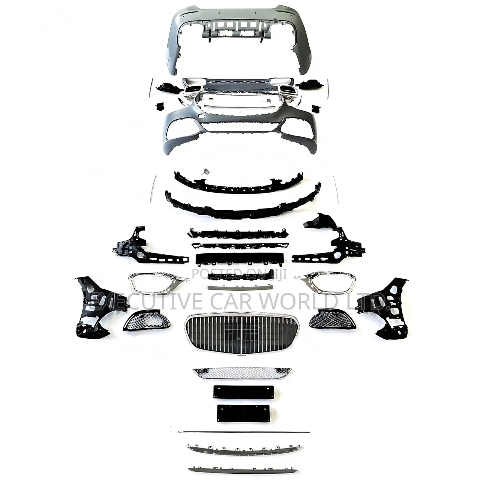 Mercedes S-Class W223 to W223 Maybach Facelift Kit