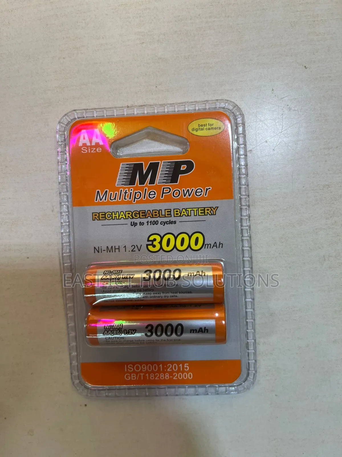 1.2v 3000mah Aa Multiple Power Rechargeable Battery