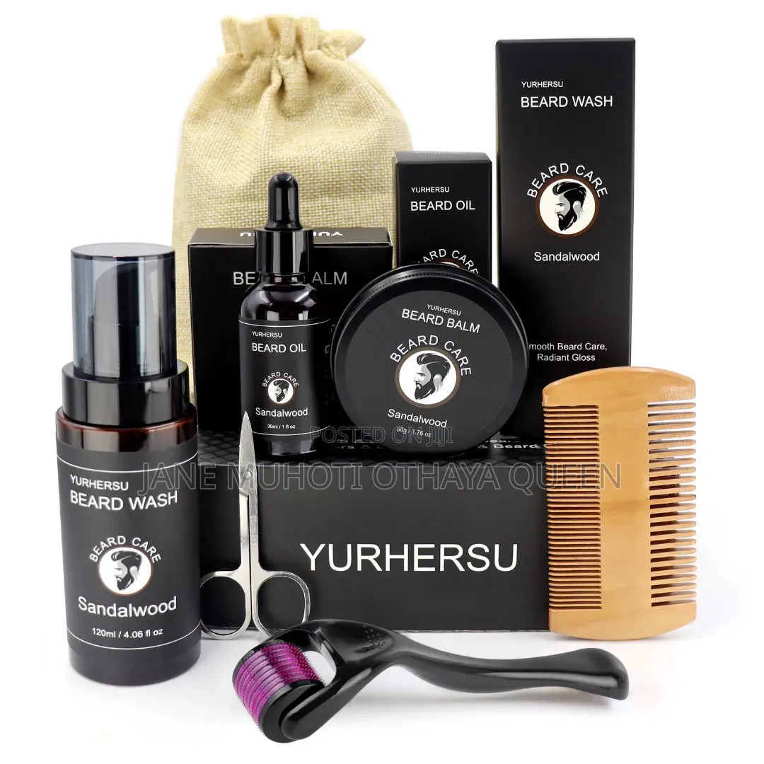 Beard Care Kit for Men – Complete Grooming Beard Maintenance Set
