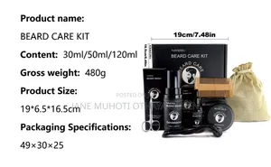 Beard Care Kit for Men – Complete Grooming Beard Maintenance Set
