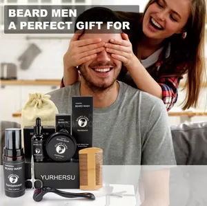 Beard Care Kit for Men – Complete Grooming Beard Maintenance Set