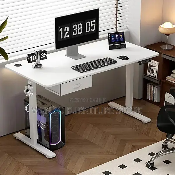 Office Desk; 1.2 Meters Adjustable Creative Electric Desk
