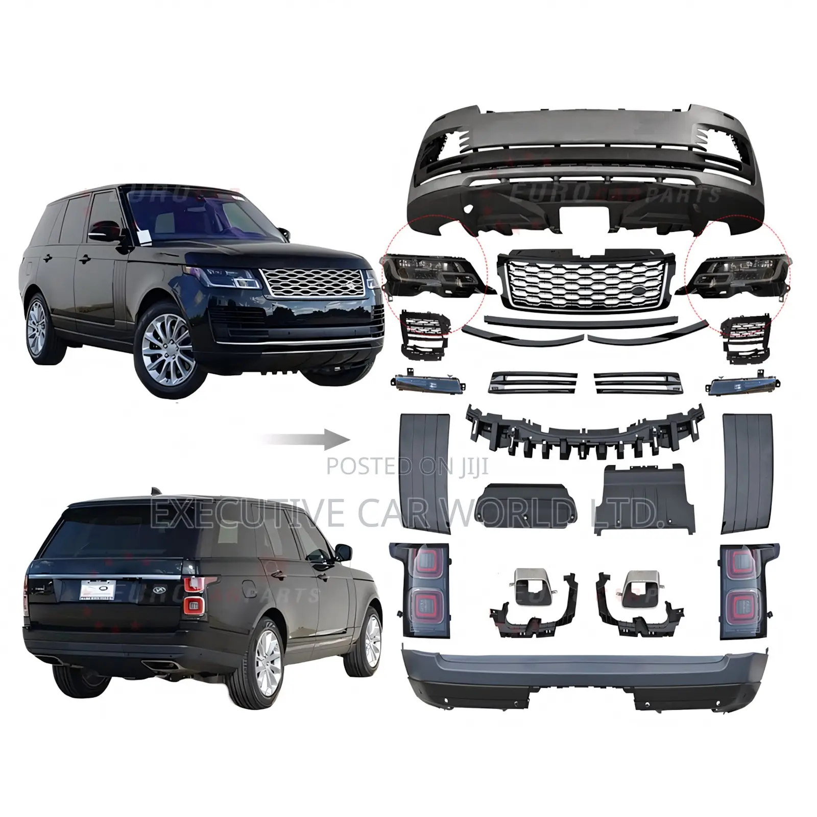 Range Rover Vogue L405 Oem Standard Facelift Kit