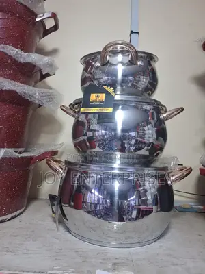 3pcs Heavy Quality Stainless Cookware
