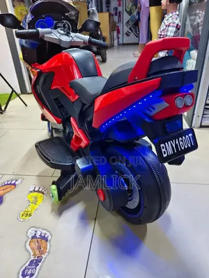 Kids Luxury Electric Motorcycle – Key Ignition - Br