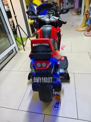 Kids Luxury Electric Motorcycle – Key Ignition - Br