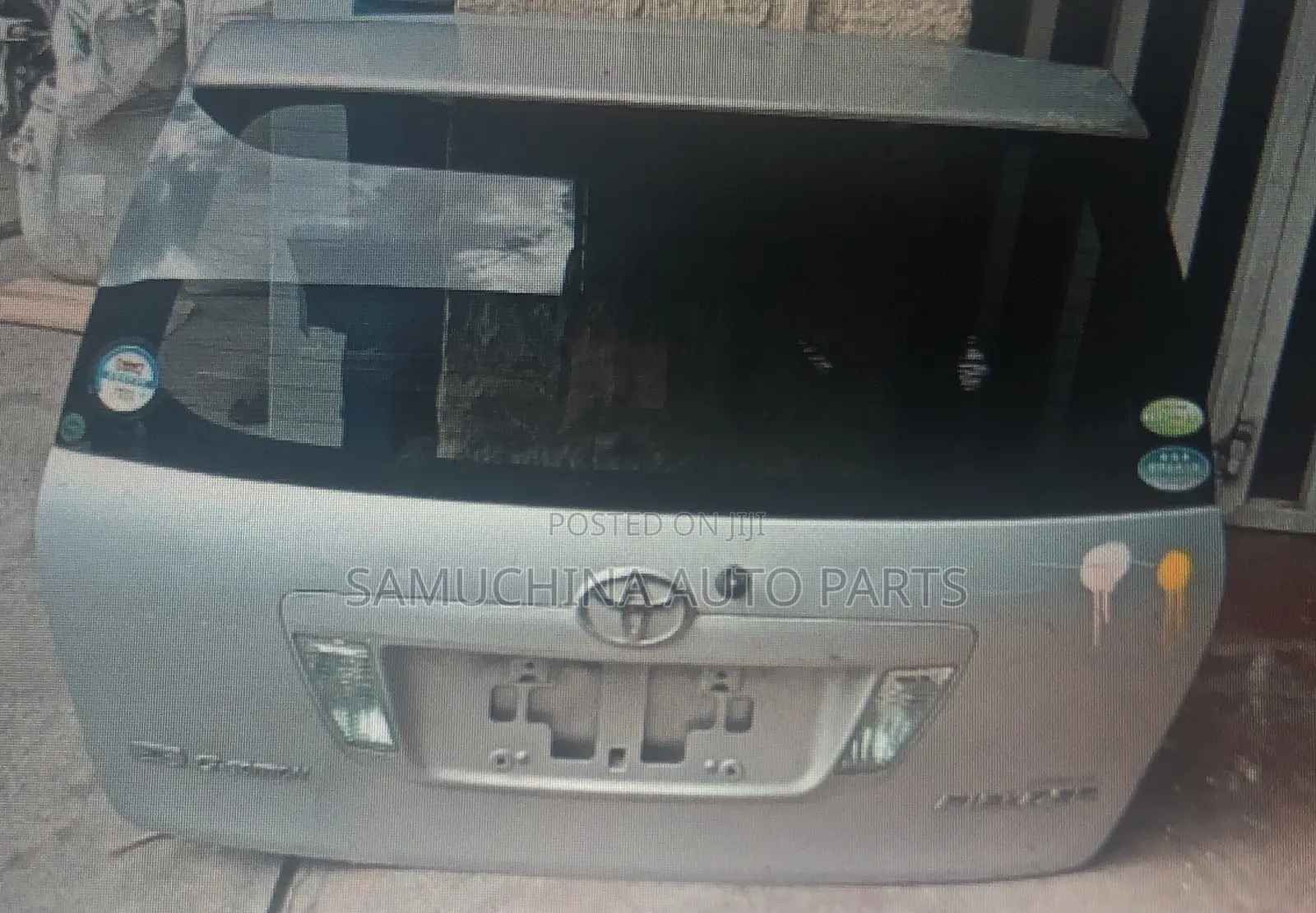 Boot Lid Toyota Fielder