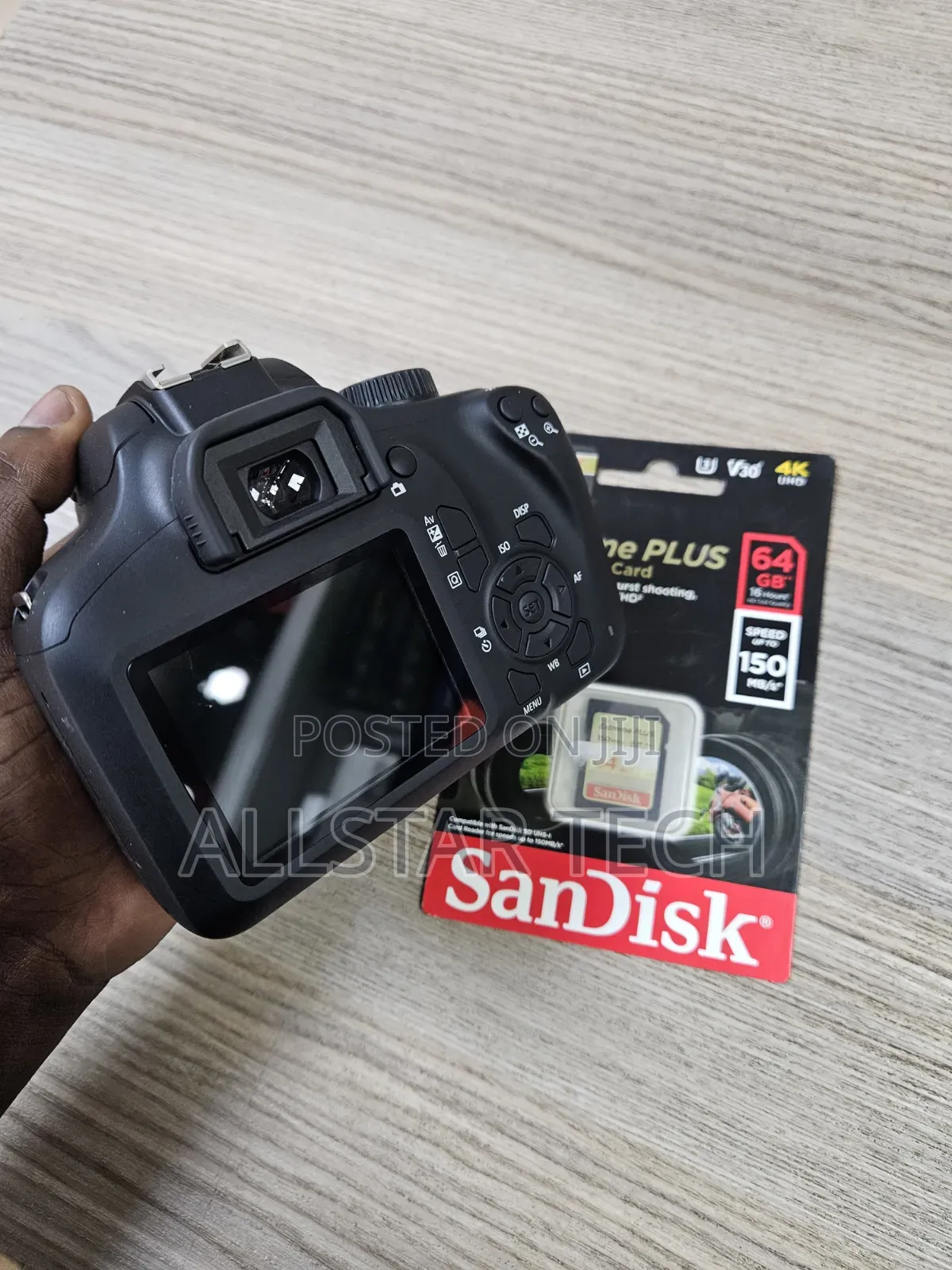 Canon 4000d (Body) With 64gb Card