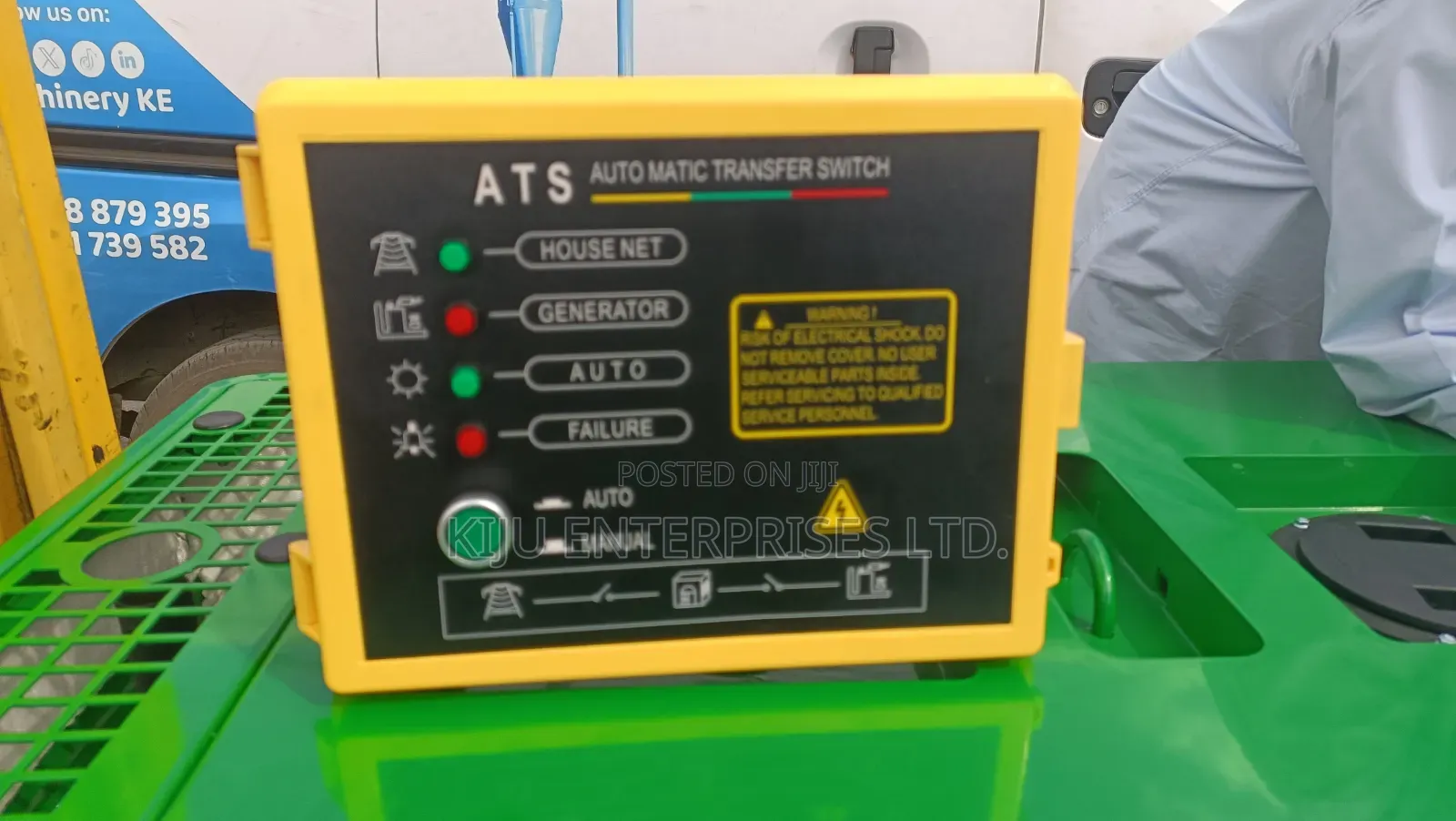 Hl Power 15kva Silent Diesel Generator With Ats | 3 Phase