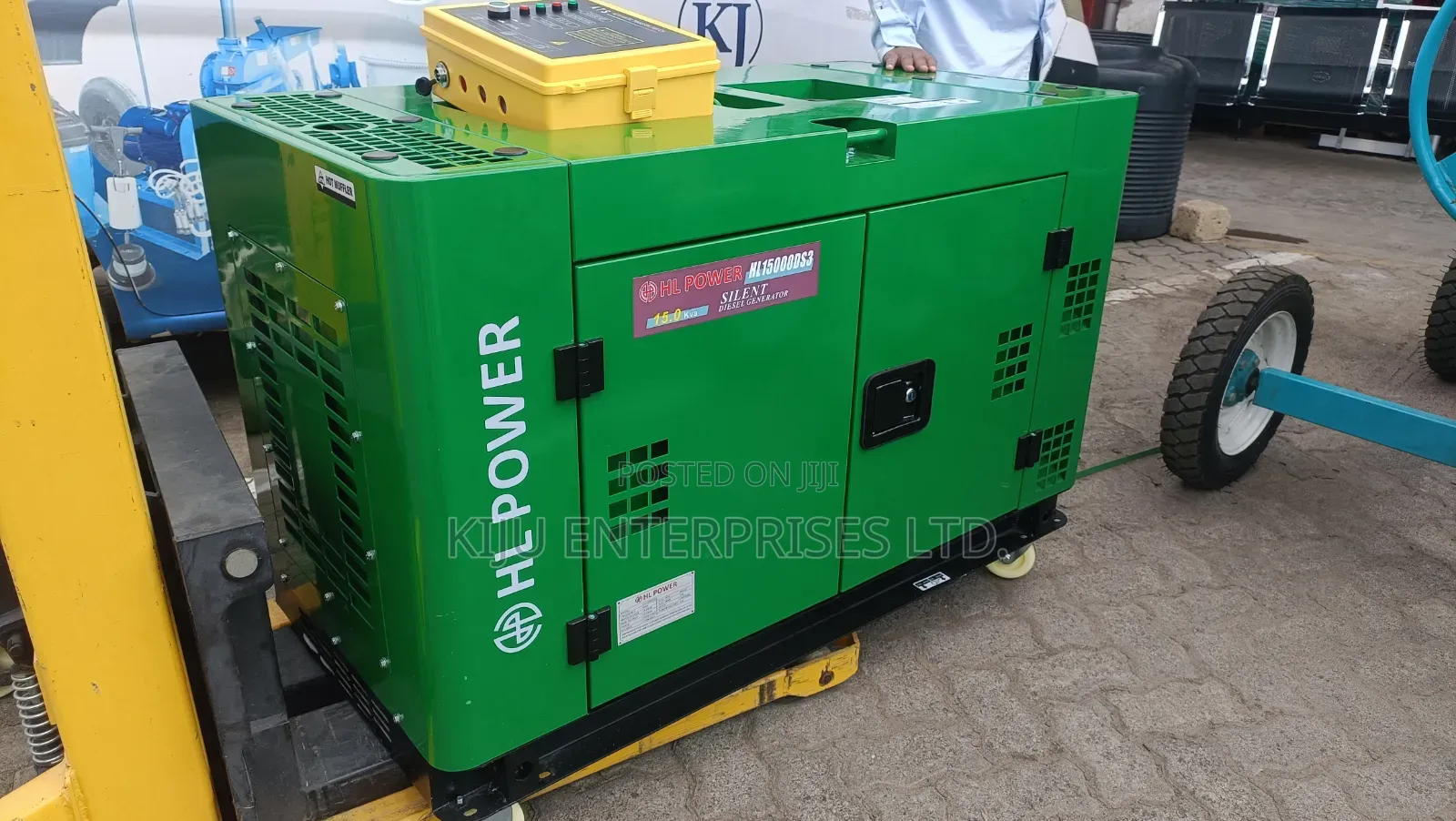 Hl Power 15kva Silent Diesel Generator With Ats | 3 Phase