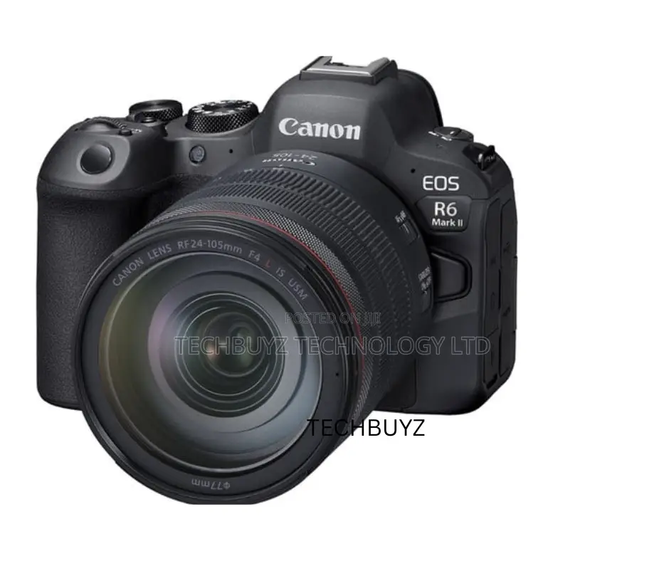 Canon Eos R6 Mark Ii Mirrorless Camera With 24-105mm F/4 Lens