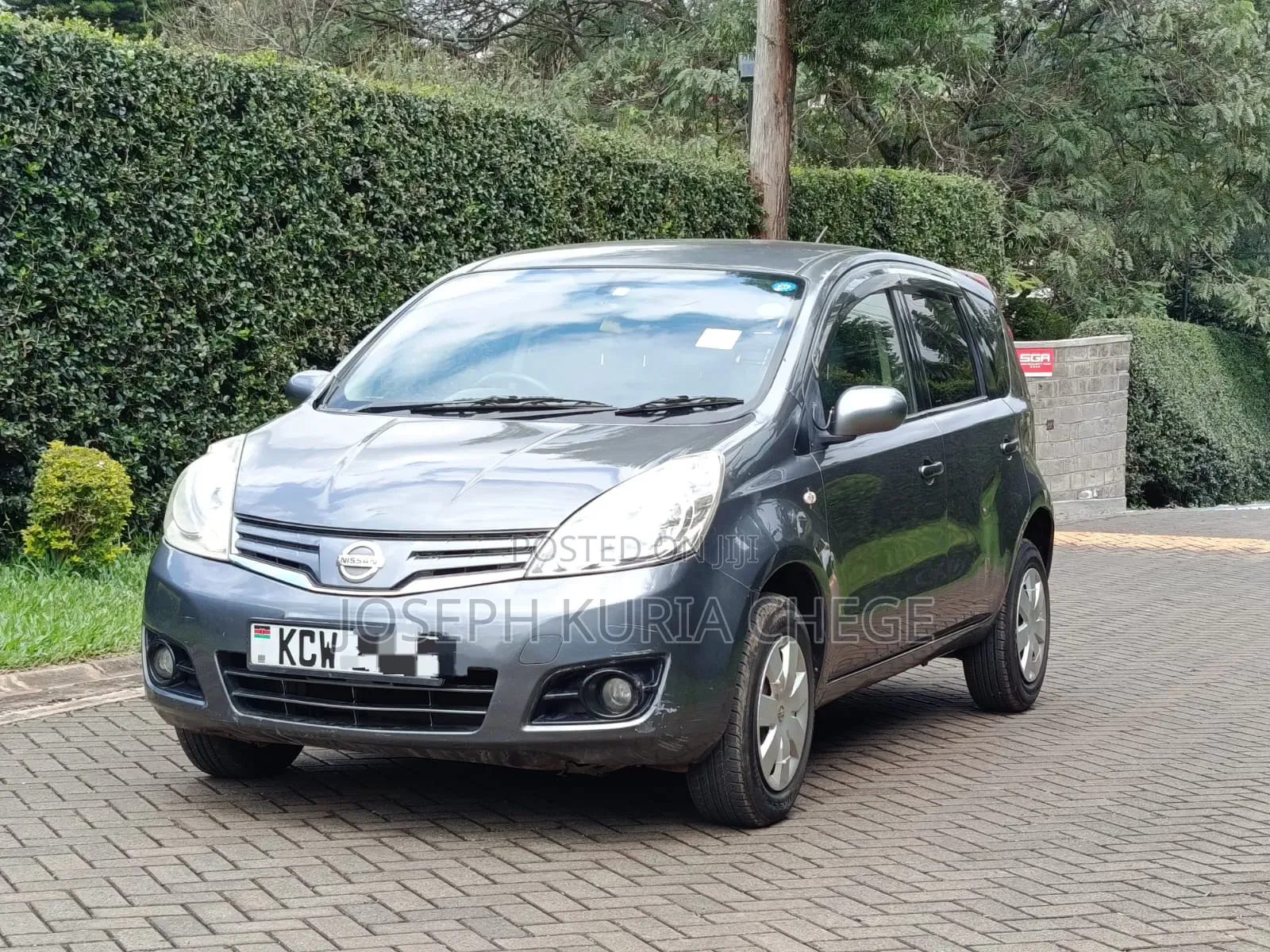Nissan Note 2012 Gray