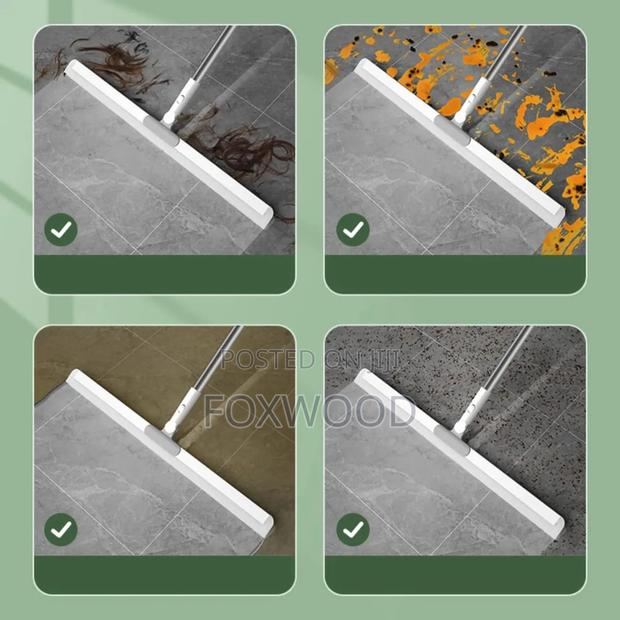 *Long Handle Telescopic Rod Glass, Floor Window Squeegee Cleaner - thumbnail 3