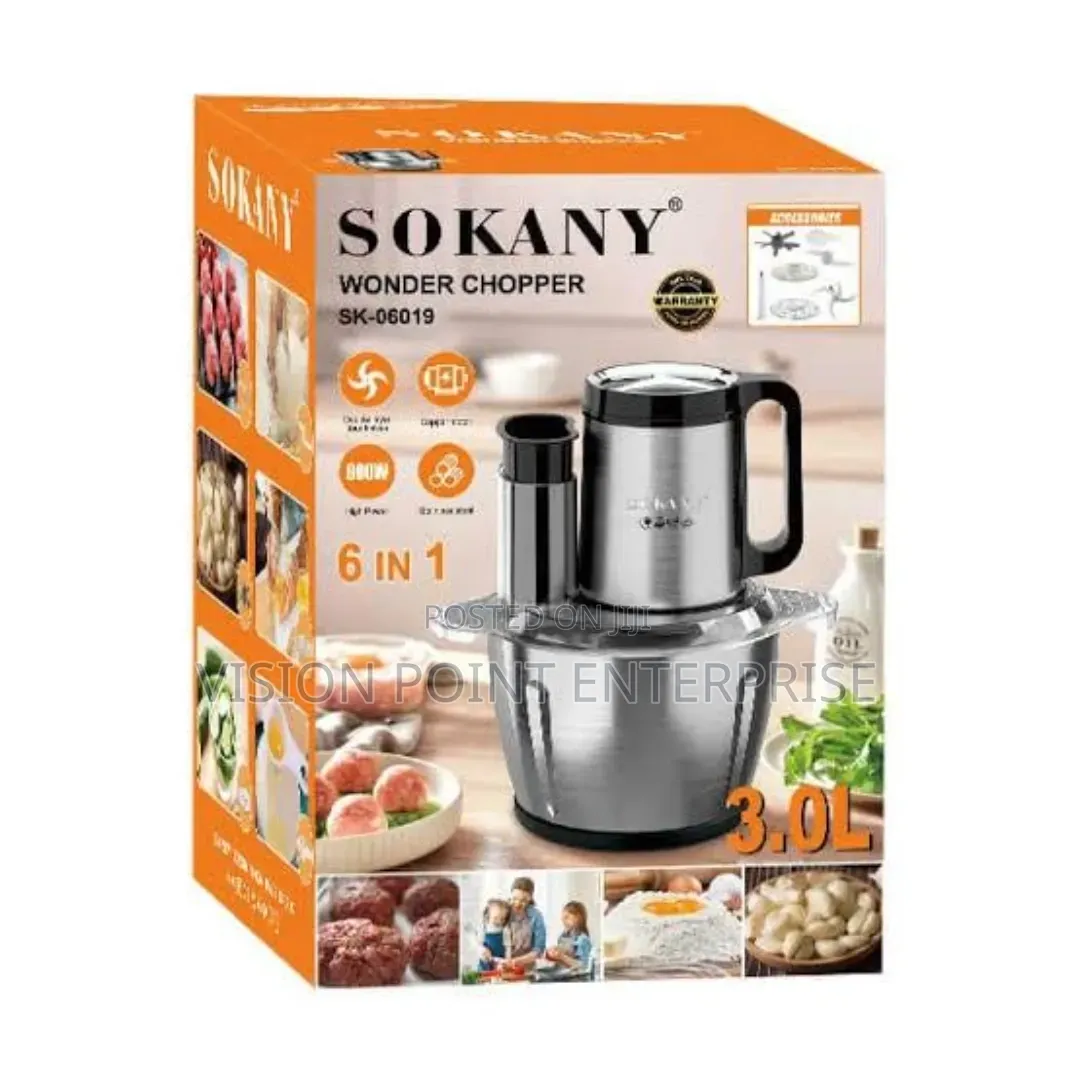 Food Chopper 5 in 1 Multifunctinal