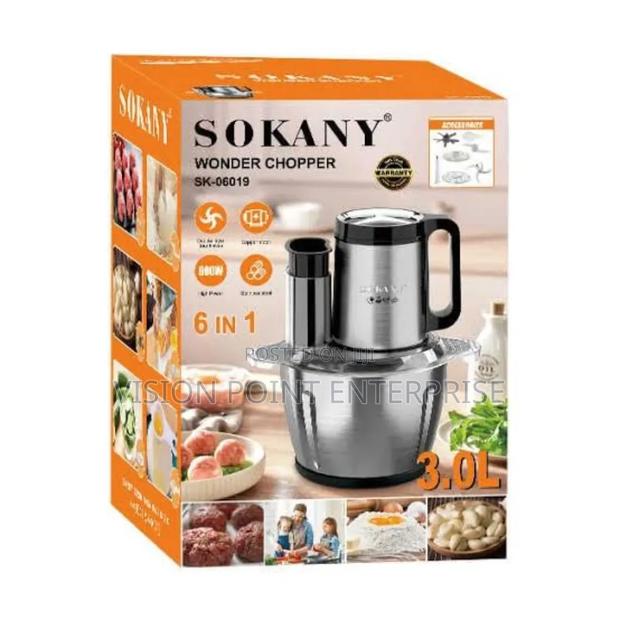 Food Chopper 5 in 1 Multifunctinal