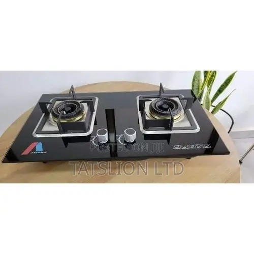 2 Burner Amaze Glass Inbuilt Hob Cooker