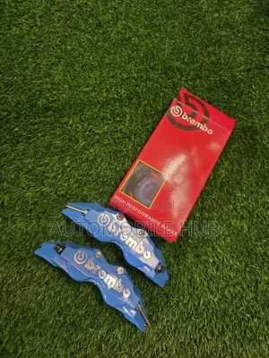 Brembo Brake Caliper Covers Universal Red Sport Style Set