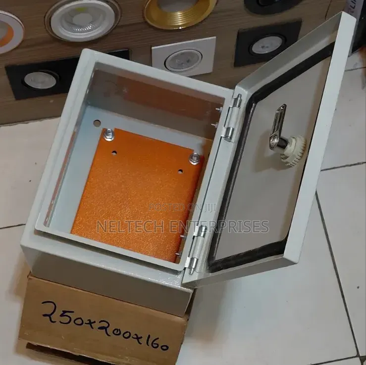 Powder Coated Panel Enclosure 250 by 200 by 160