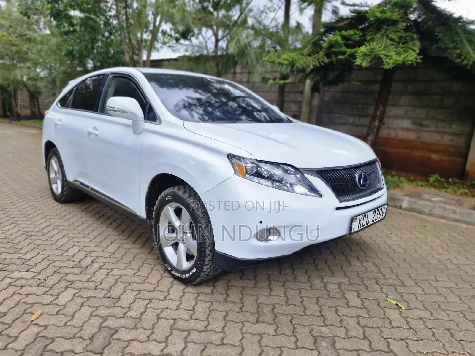 Lexus RX 2011 White