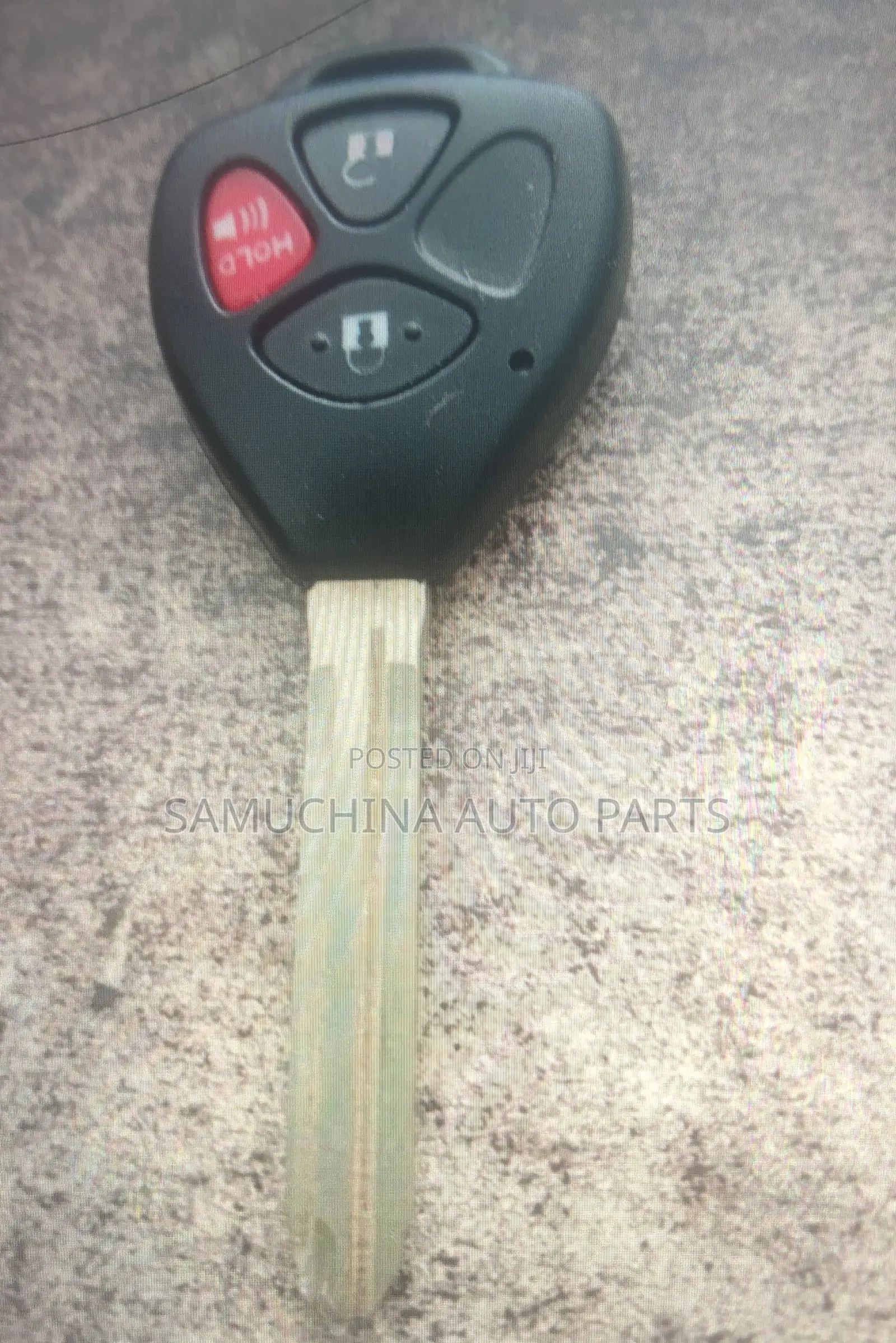 Ignition Remote Key Housing Toyota Vitz