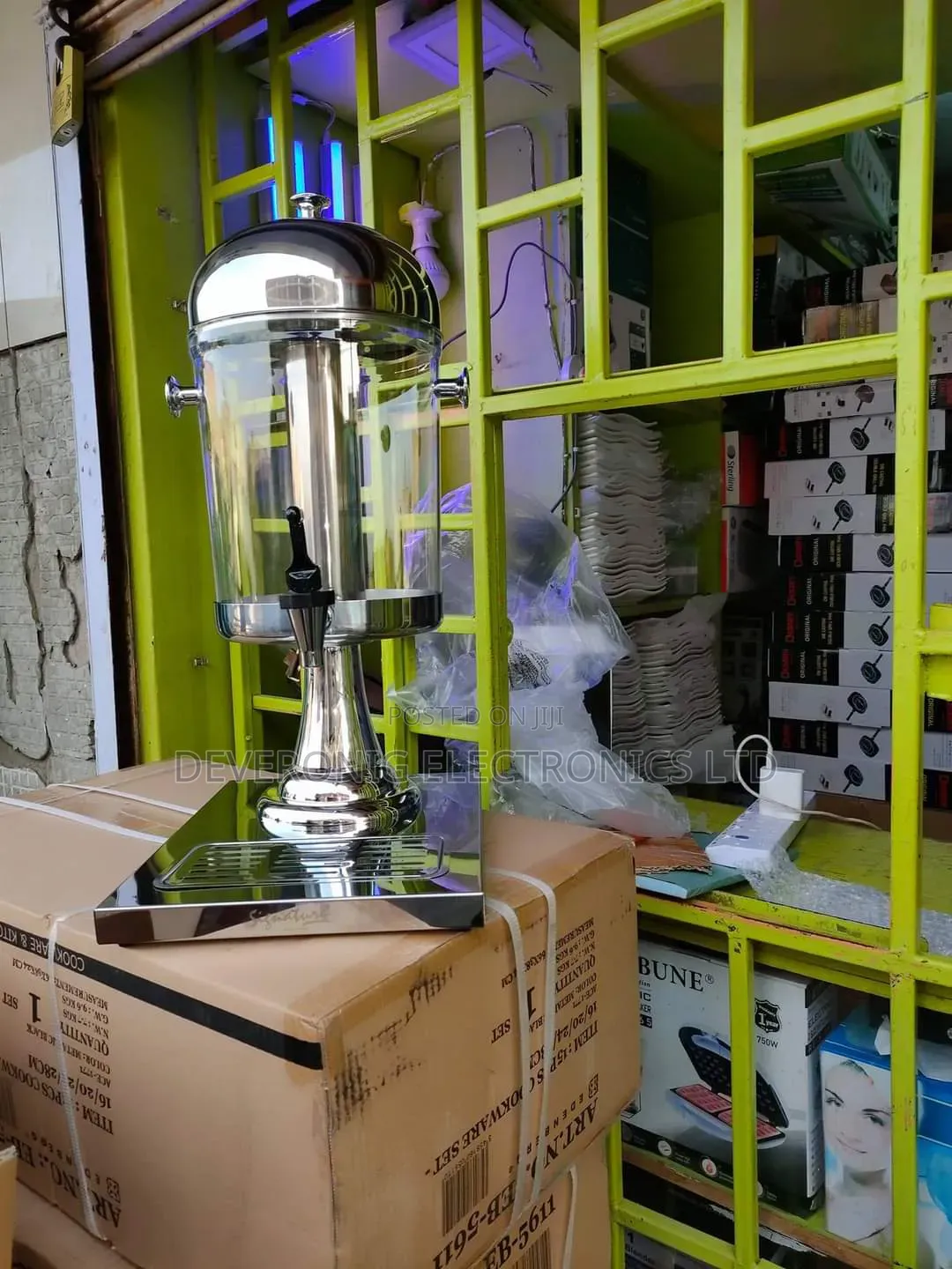 Stainless Steel Juice Dispenser