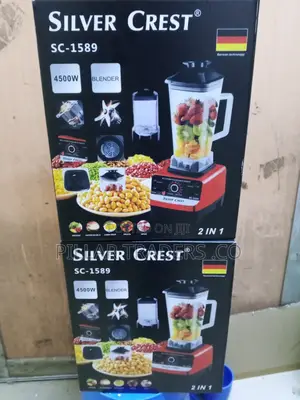 Silver Crest Sc-1589 Commercial Blender 2-in-1