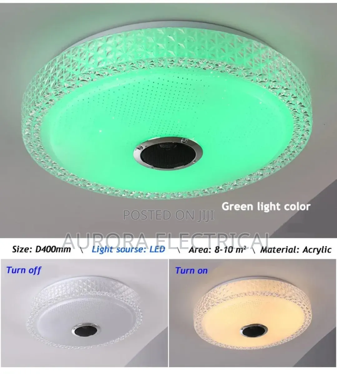 Music Led Ceiling Light