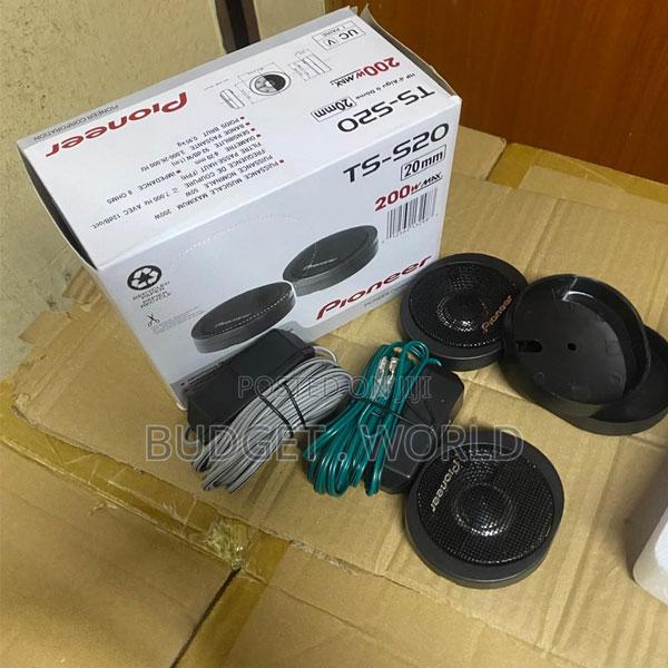 Pioneer Ts-S20 Car Sound Tweeter – Bright Treble and Detailed Music Re