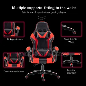 Office Chairs; Leather Recliner High Back Studio Gaming Chairs