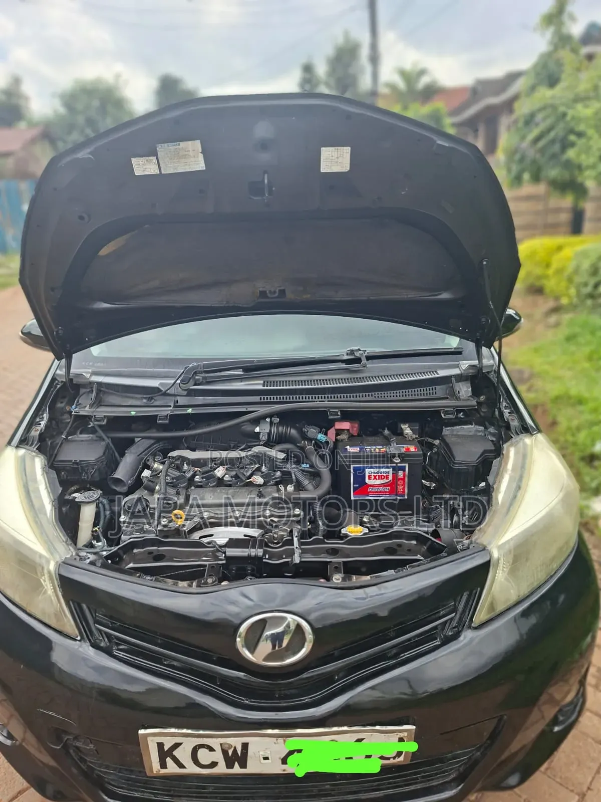 Toyota Vitz 2012 Black