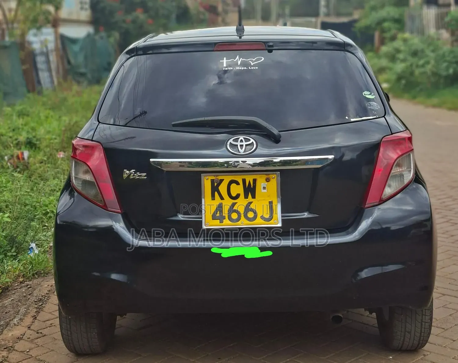 Toyota Vitz 2012 Black