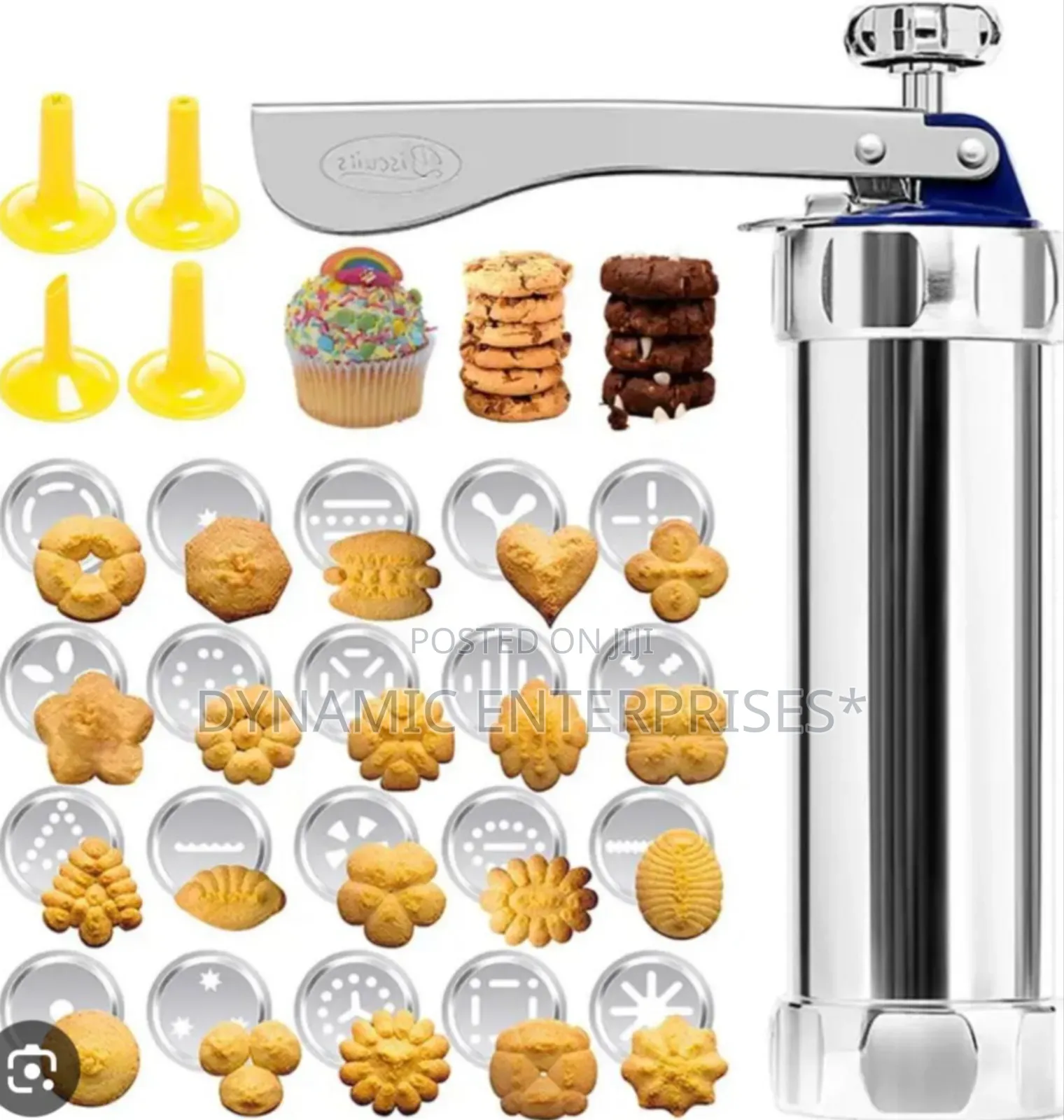 Cookie Press or Biscuit Maker Machine Set
