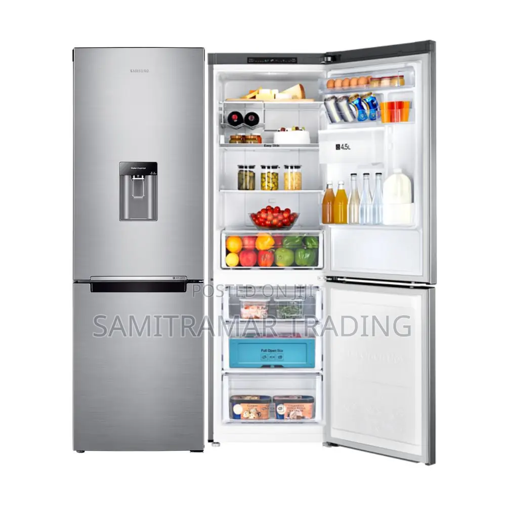 Rb33j3611s9 Samsung 338l 2-Doors Bottom Mount Fridge+Water Dispenser