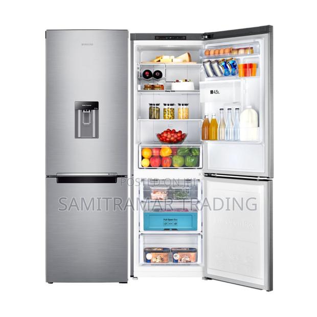 Rb33j3611s9 Samsung 338l 2-Doors Bottom Mount Fridge+Water Dispenser