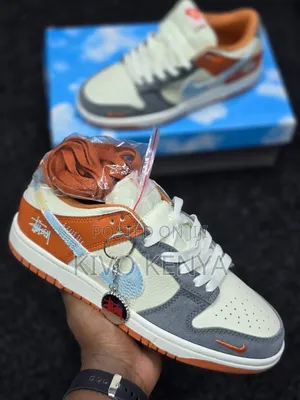 Nike Sb Dunk Low Stüssy "Grey Orange"