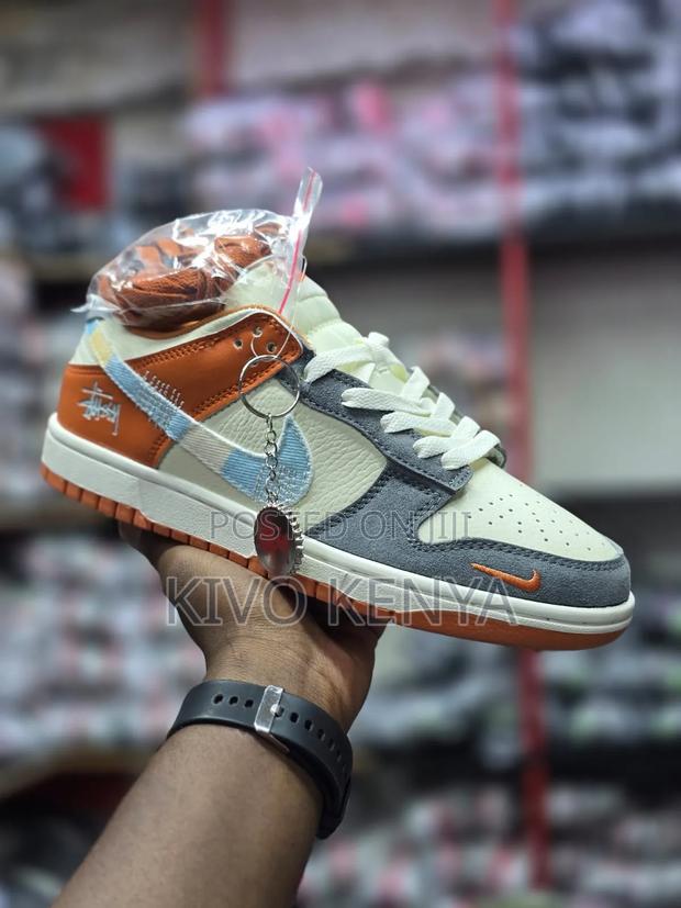Nike Sb Dunk Low Stüssy "Grey Orange" - thumbnail 3