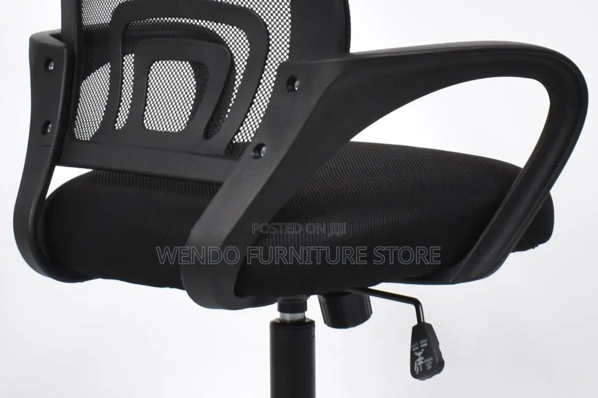 Office Chairs; Fabric Ergonomic Mid Back Mesh Chairs