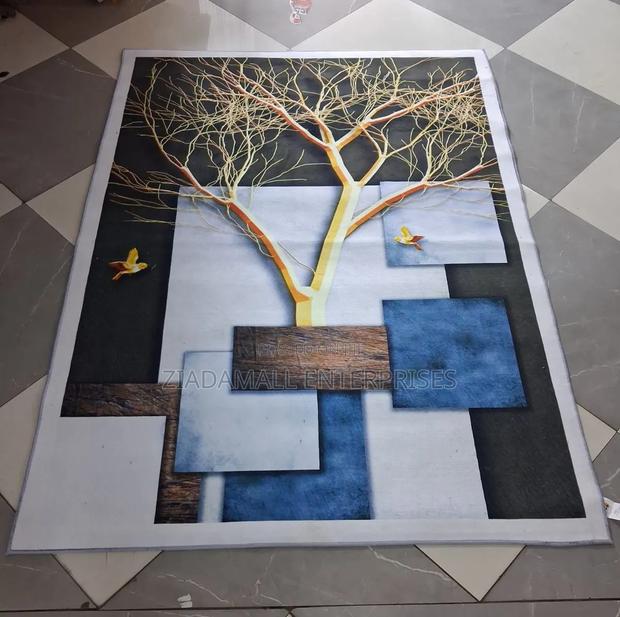 Carpet,Luxury Hd Printed Carpet 5×8 – Modern Style Meets Durability