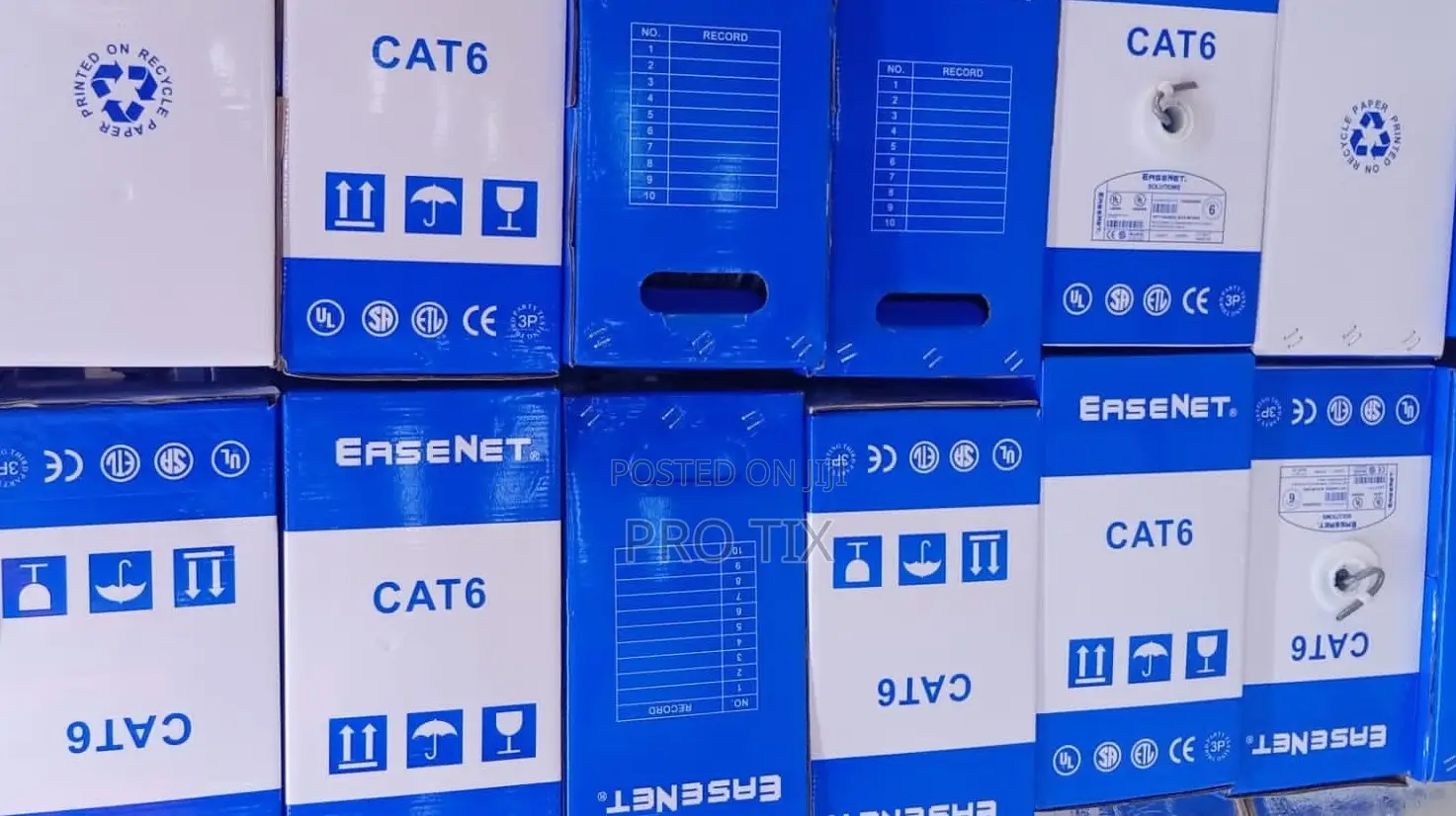 Easenet Cat 6 Indoor Network Cable 305m Full Copper