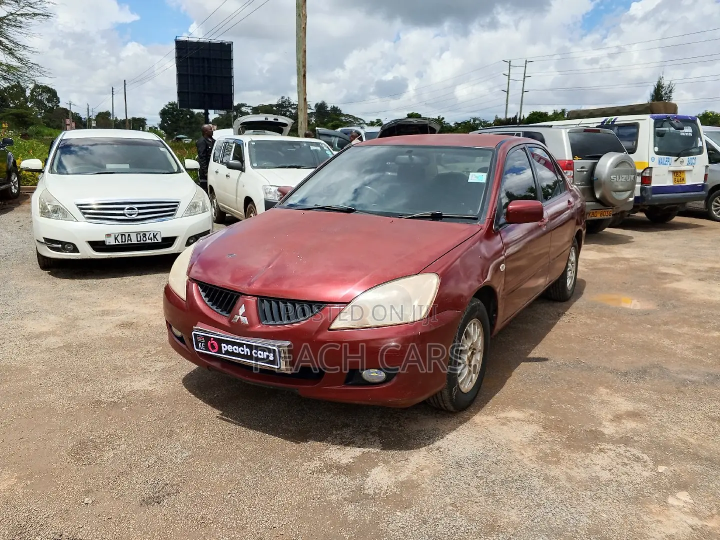 Mitsubishi Lancer 2004 Maroon