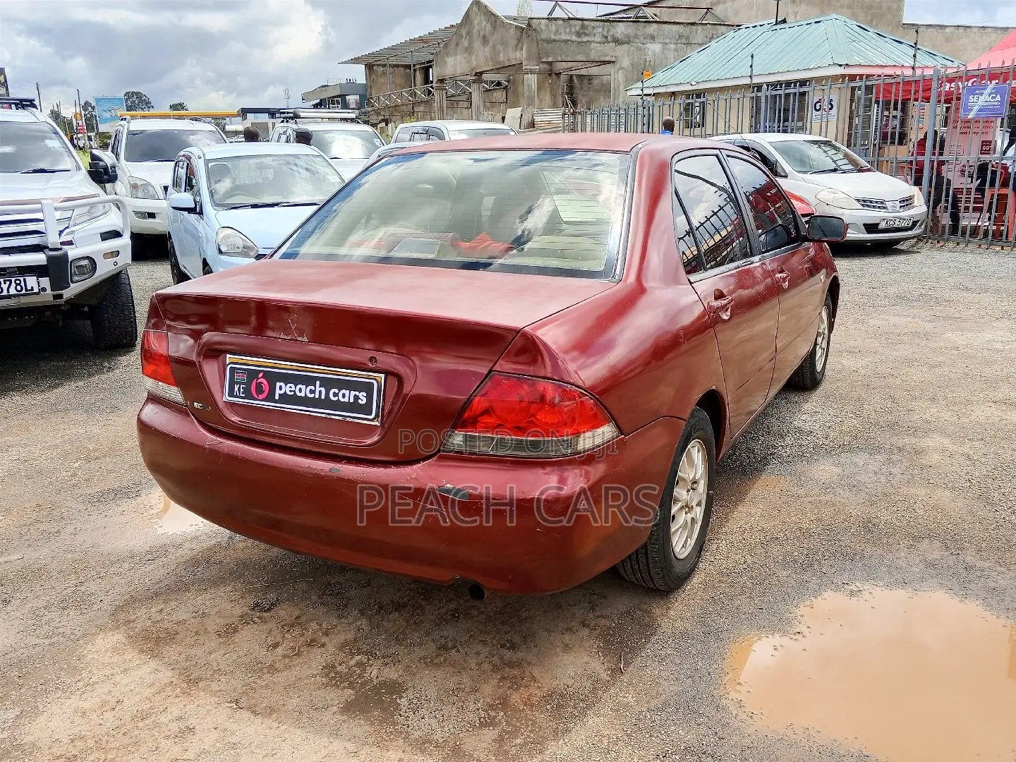 Mitsubishi Lancer 2004 Maroon